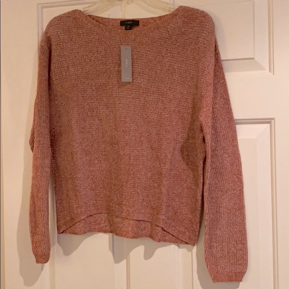J Crew Linen Sweater